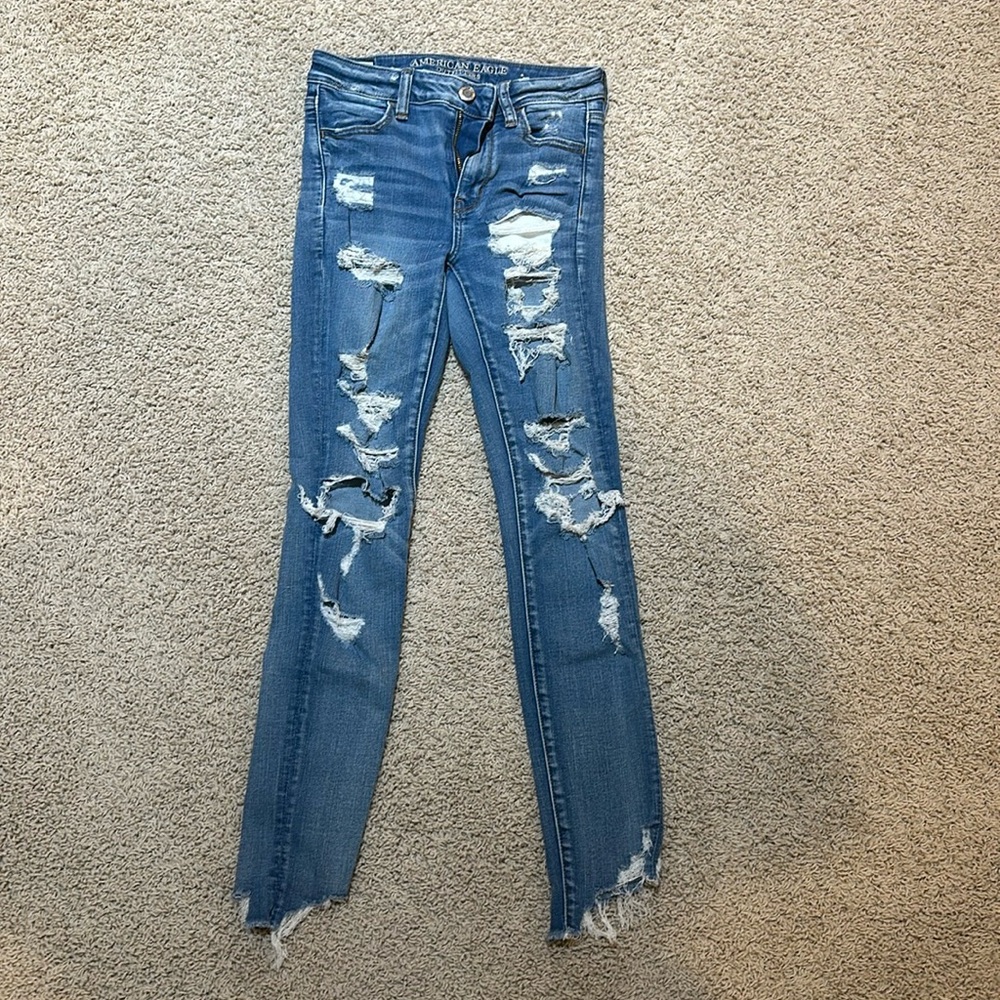 American eagle high rise jeggings